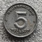 Германия - ГДР 5 пфеннигов  1948 г.