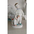 Статуэтка мальчик с лошадкой ЛФЗ, идеальное состояние