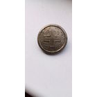 Пуговица с крестом WW-2 швецария!