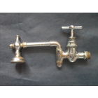 Старый кран с лейкой и носиком.Латунь.