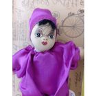 Кукла винтажная. Европа. Кукла мягконабивная с фарфоровым лицом.