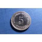 5 пфеннигов 1913 А. Германия. Не плохая!