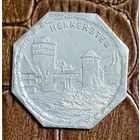 Германия Нюрнберг нотгельд 20 пфеннигов 1919 год. Мост Хенкерштег. трамвайный жетон