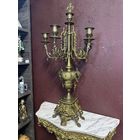 Огромный, старинный, бронзовый канделябр, Европа, много лотов с рубля