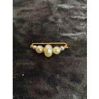 Брошь Чехословакия СССР небольшая жемчужная булавка