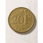 Финляндия 20 пенни 1972