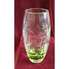 Ваза Летнее Утро, двухцветный хрусталь. Красный Гигант, СССР