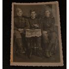 Фото. Солдаты срочной службы. Артиллеристы. 1946 г.