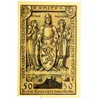 РАСПРОДАЖА!!! - ГЕРМАНИЯ РЕМДА (ТЮРИНГИЯ) 50 пфеннигов 1921 год- UNC!