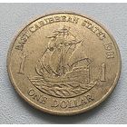 Восточные Карибы 1 Доллар, 1981 5-3-5