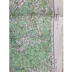 Карта Генштаба СССР советского Минска.