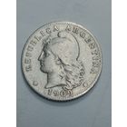 Аргентина 20 сентаво 1909 года .