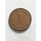 Германия 1 пфенинг 1966 F