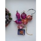 Лот елочных игрушек.