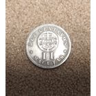 Ангола 2 макутас 10 сентаво 1927 редкая