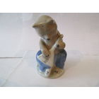 СТАТУЭТКА МИШКА С БАЛАЛАЙКОЙ,ГОРОДНИЦА.