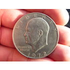 1 доллар, 1972, Доллар Эйзенхауэра. США.