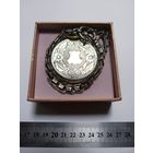 Часы старинные швейцарские Tobias из серебра 84 (875) пробы на ходу,обслужены,на ходу