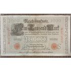 Банкнота 1000 марок 1910 год. Германская империя.
