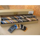 Коллекция плёночных диапозитивов в пластиковом футляре СССР 197 штук