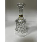 Колокольчик хрусталь Чехословакия с рубля