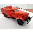 Авто МЧС "АТ-2(157 К)-ТА" ("Легендар. Грузов. СССР"), на шасси "ЗИЛ-157 К". Журнал и открытка прилагаются.