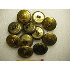 Пуговица мундирная генеральская СССР. Мосштамп ***. тяжёлая. цена за 1 шт.