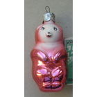 Ёлочная игрушка. Мишка.