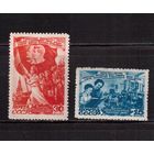 СССР-1947, (Заг.1047-1048),  * , 8 Марта, Сталин