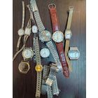 Большой лот винтажных часов 11 штук