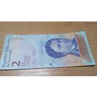 2 боливара 19,12, 2008 года Венесуэлы **8918