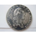 Германия Саксония Альбертинская линия 1\ 3 талера 1781 год I E C Фридрих Август 3
