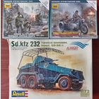3 сборных модели 1/72: Пехота и тех.поддержка ВОВ. Вермахт.