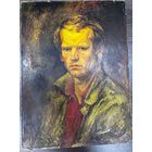 Цудик Н.М.  60*45 автопортрет оргалит  масло