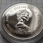 1 доллар Канады 1977 года. Серебрянный юбилей вступления на престол Королевы Елизаветы 2.