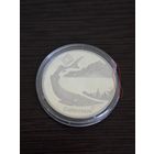 20 рублей 2007 года Памятная монета "Заказник "Днепро – Сожский"". Серебро 925 пр.