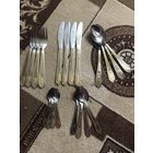 Столовые приборы GOLD PRINCESS на 4 персоны (вилка нож ложка столовая чай кофе)