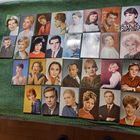 Набор открыток Советские артисты 1964-1970гг.. под случайной обложкой Друзья по экрану Прага 1963г. (29 шт.)