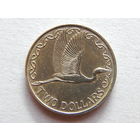 Новая Зеландия 2 доллара 2001г.