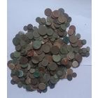 Монеты разные для опытов , 450 штук , с 1 рубля, без мц