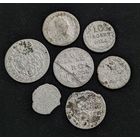 Серебро РИ, Речь Посполитая и тд. С Рубля! (Шостак, 20 копеек Екатерина, 2 гроша РП и т.д.)