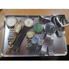 Часы разные и браслеты к ним. С Рубля!