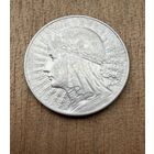 5 злотых 1933 г.  Польша.   Ядвига.  СЕРЕБРО.  2.
