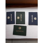 Лот удостоверений обложки