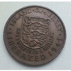 Джерси 1/12 шиллинга 1945 г. Елизавета II  1-13-28