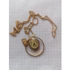 Кулон часы Чайка au, рабочие.