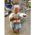 Елочная игрушка СССР ватная . Вата .