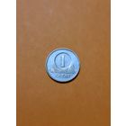 Монета 1 лит Литва 2002 г.