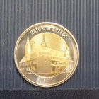 Польша 5 злотых 2025 год ратуша в Бжеге UNC НОВИНКА