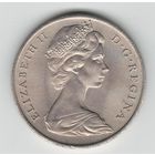 Гибралтар 1 крона 1967 года. Состояние aUNC!